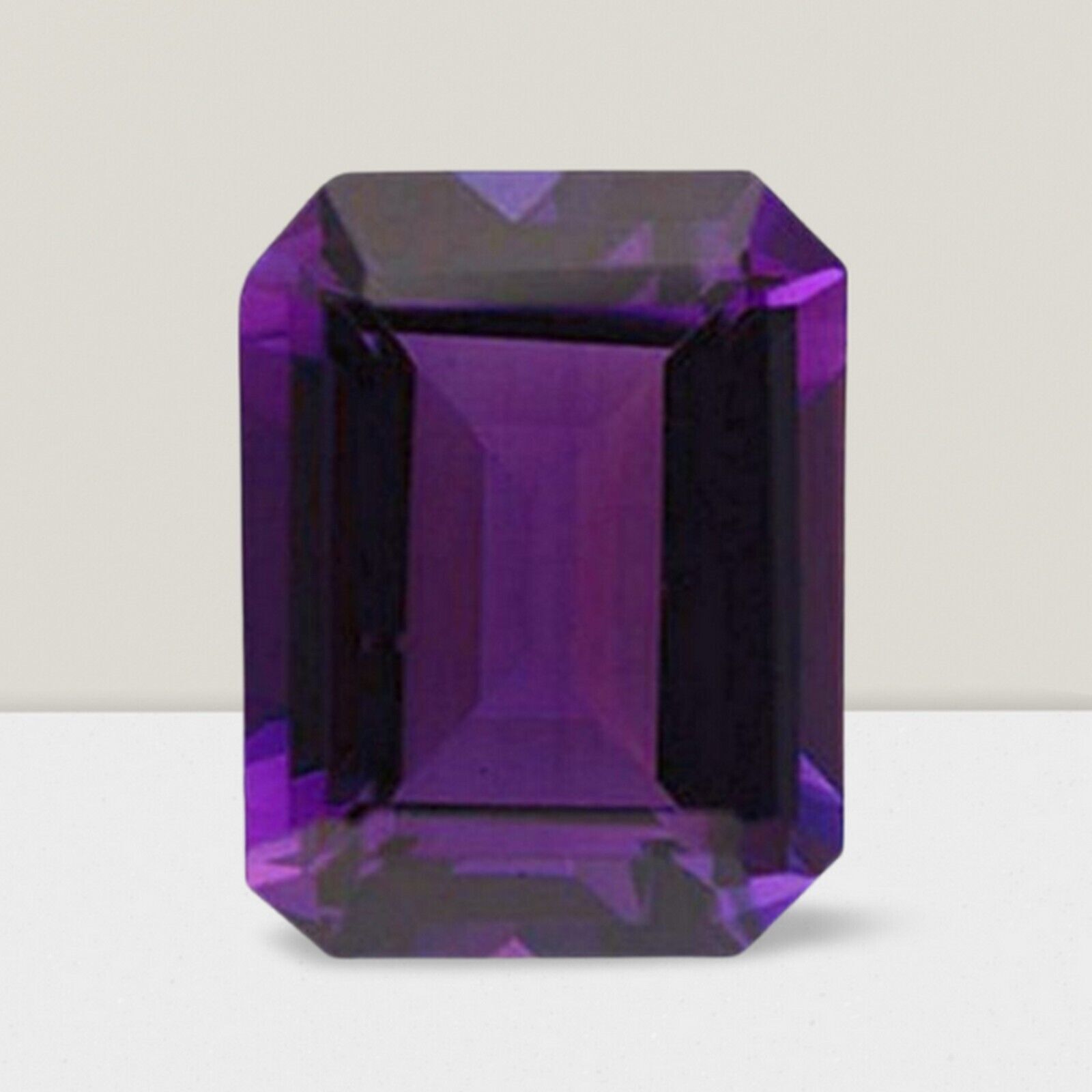 Amethyst Octagon Cut Gemstone 6 Cts – 14×10 mm AAA+ Loose Gem