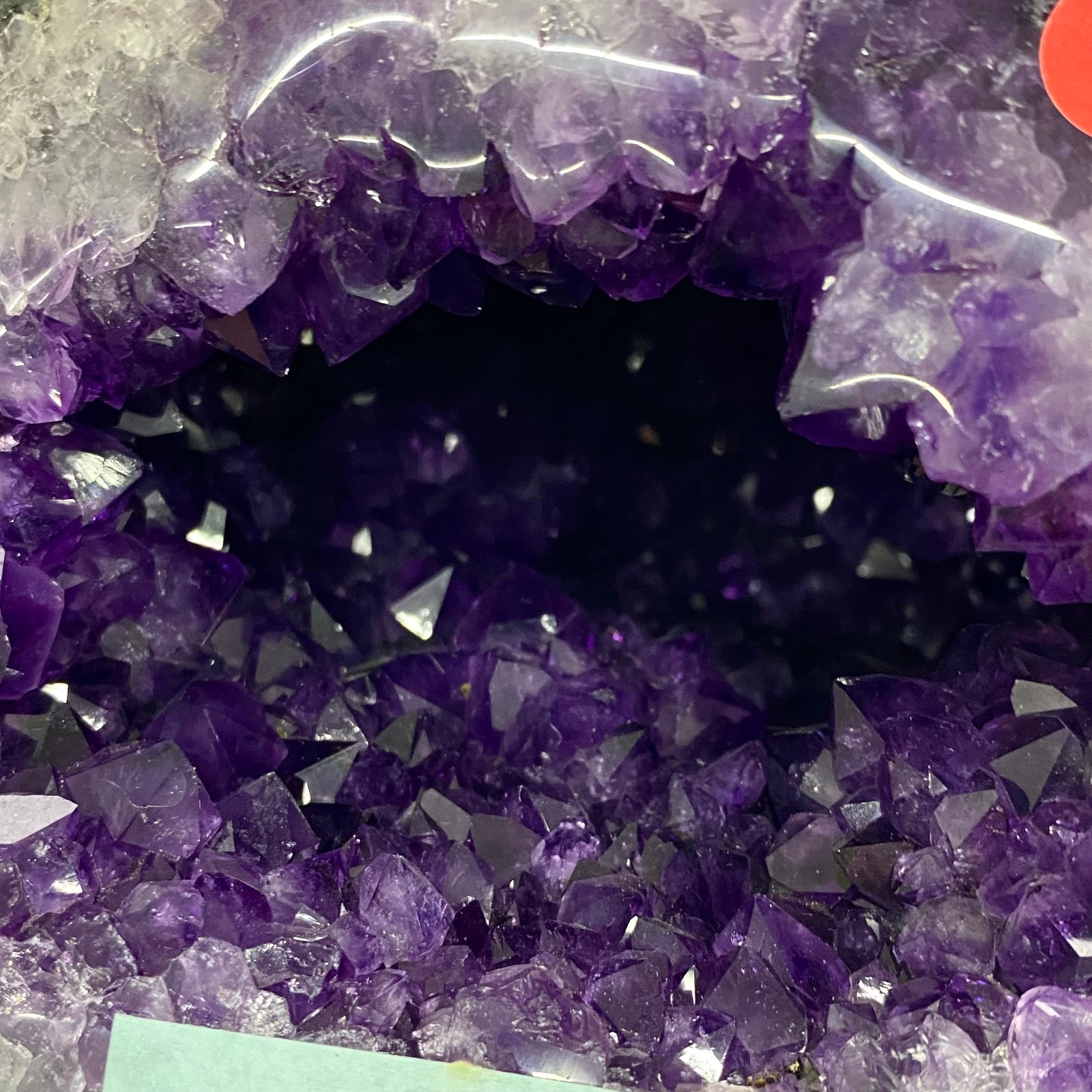 10.22LB Natural Amethyst geode quartz cluster crystal specimen Healing
