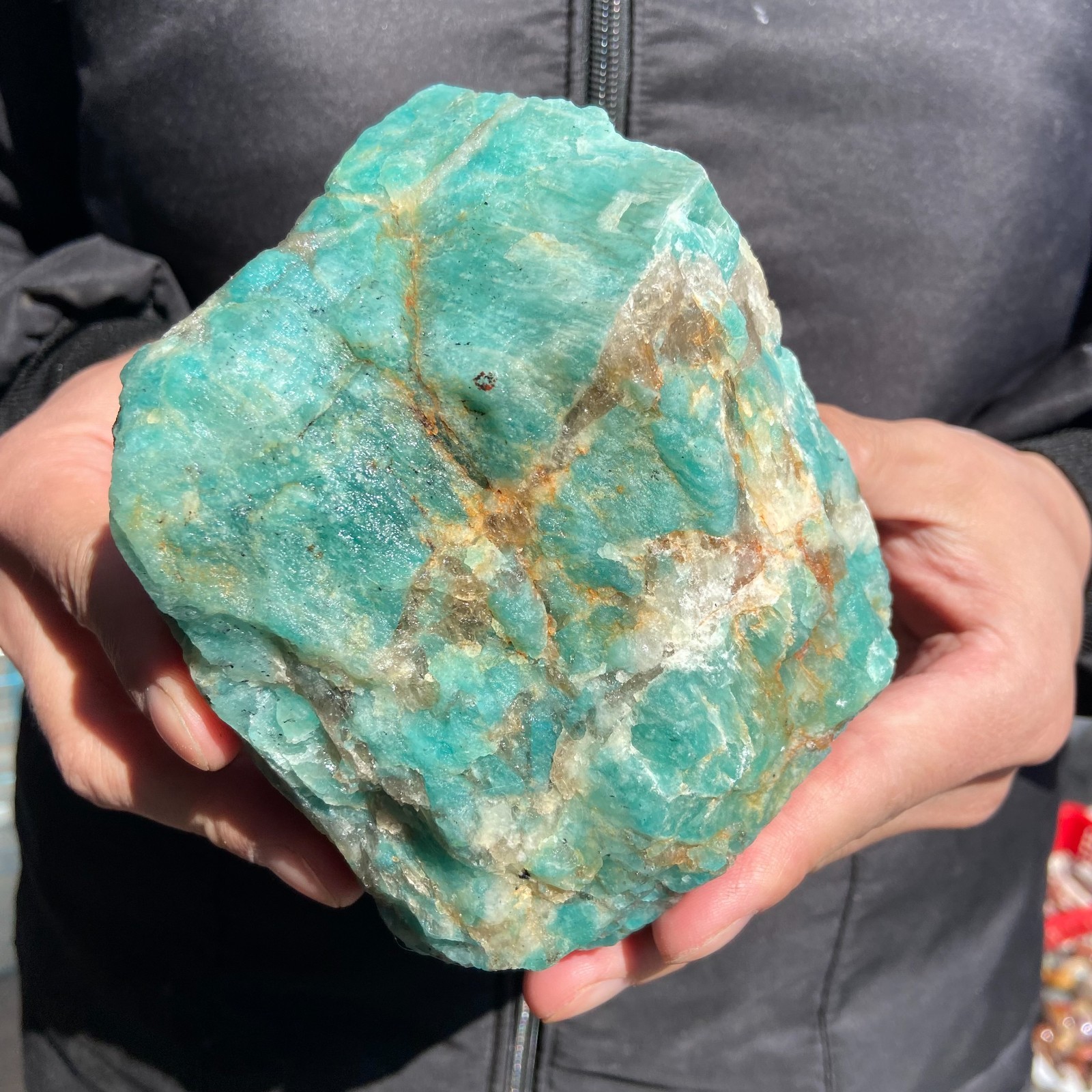 1.54kg Wholesale High Quality Natural Raw Green Aventurine Rough Crystal Mineral