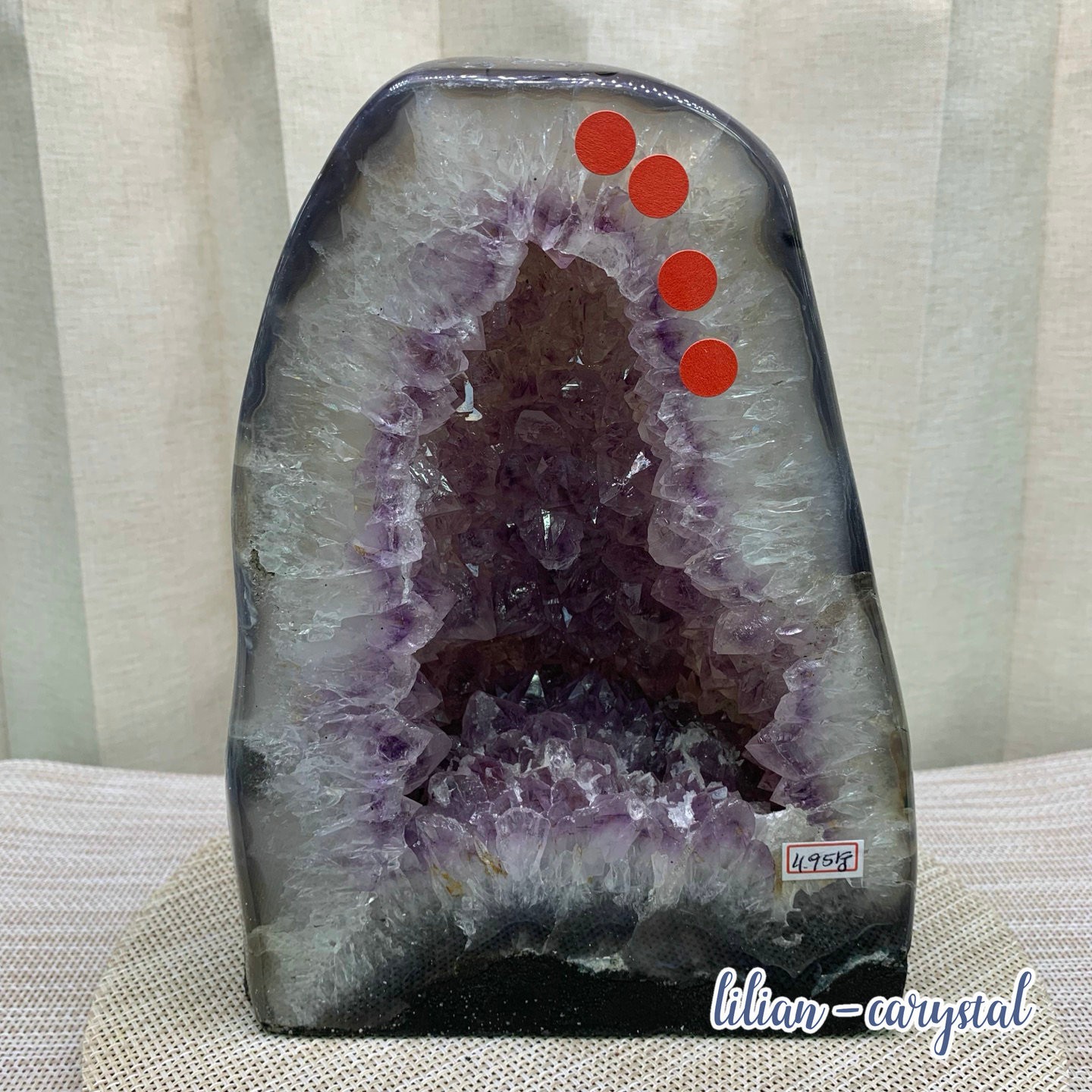 10LB Natural Amethyst Cathedral English Cluster Crystal Specimen Healing