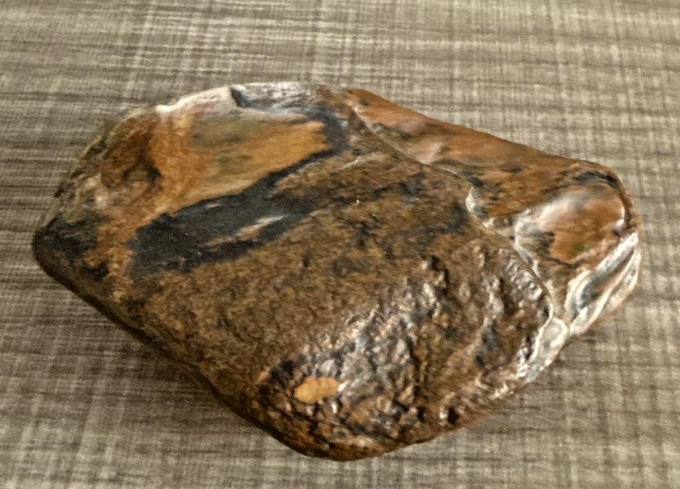 146g Wind Worn Ventifact Banded Tiger Iron – Seers Stone – Wyoming US – Lapidary