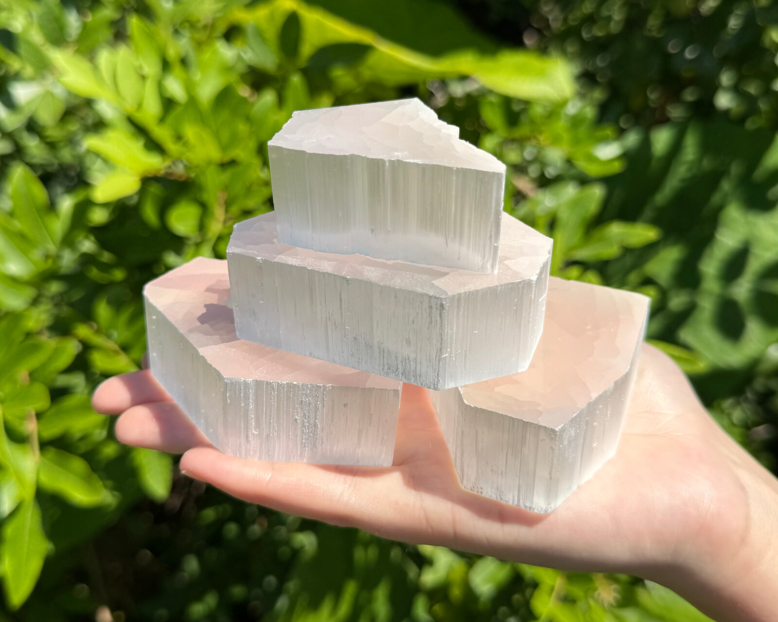 Ulexite TV Rock Chunks, Television Stones – Choose Size (Optical Crystals)