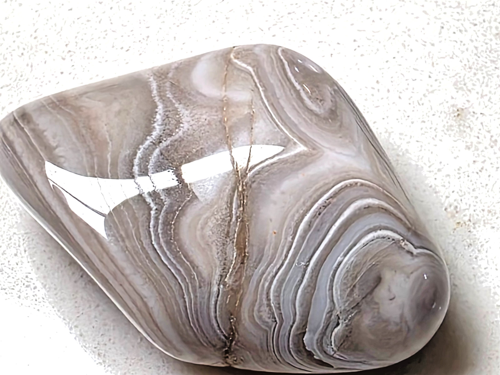POLISHED BEAUTIFUL BOTSWANA AGATE, NATURAL BANDED AGATE -Unique-