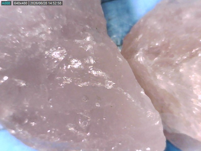 7 ROSE QUARTZ SPECIMENS MIXED COLOR & SIZES LOT FROM UNKNOWN LOCATION LOT #D130