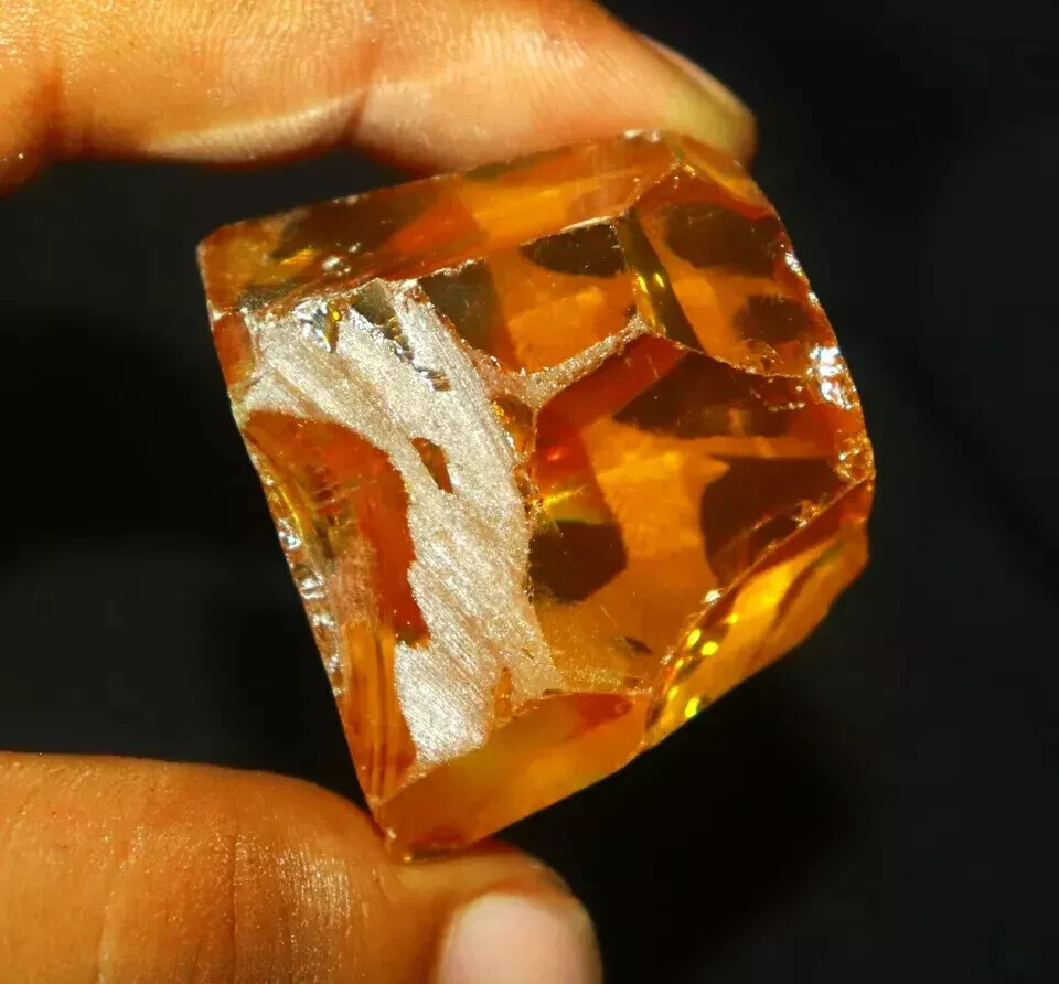 Earth Mined Natural Yellow Sapphire 650-880 Ct Uncut Raw Rough Gemstone Russia