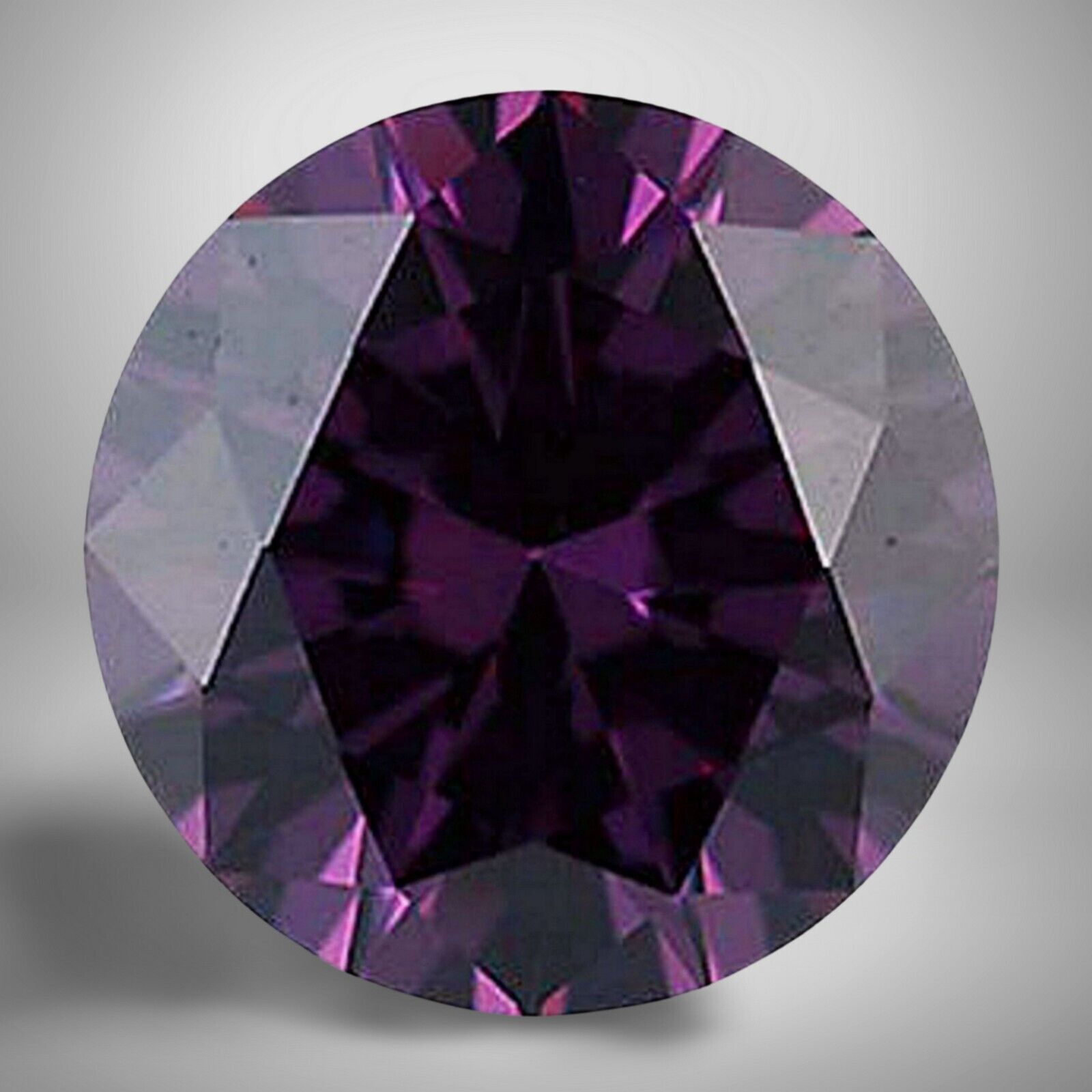 Amethyst Round Cut Gemstone 0.60 Cts – 6 mm Flawless Precious Jewelry Gem