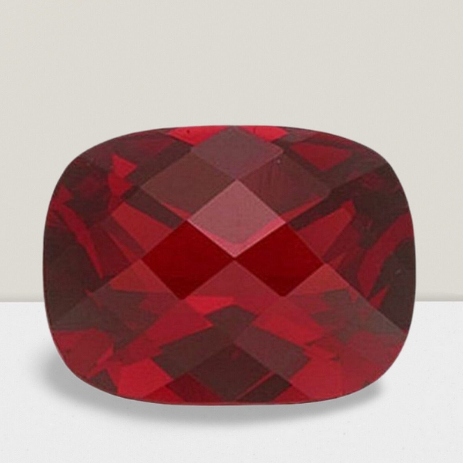 Garnet Cushion Cut Gemstone 6.1 Cts – 14×10 mm AAA+ Loose Gem