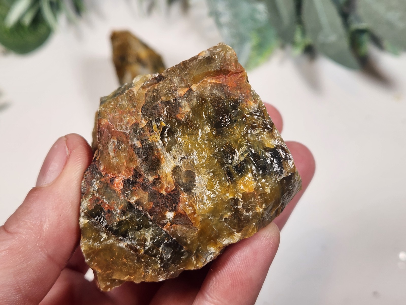 2 Nellite Mineral Specimen Lot 223g Total Weight South AFRICA Z9 1