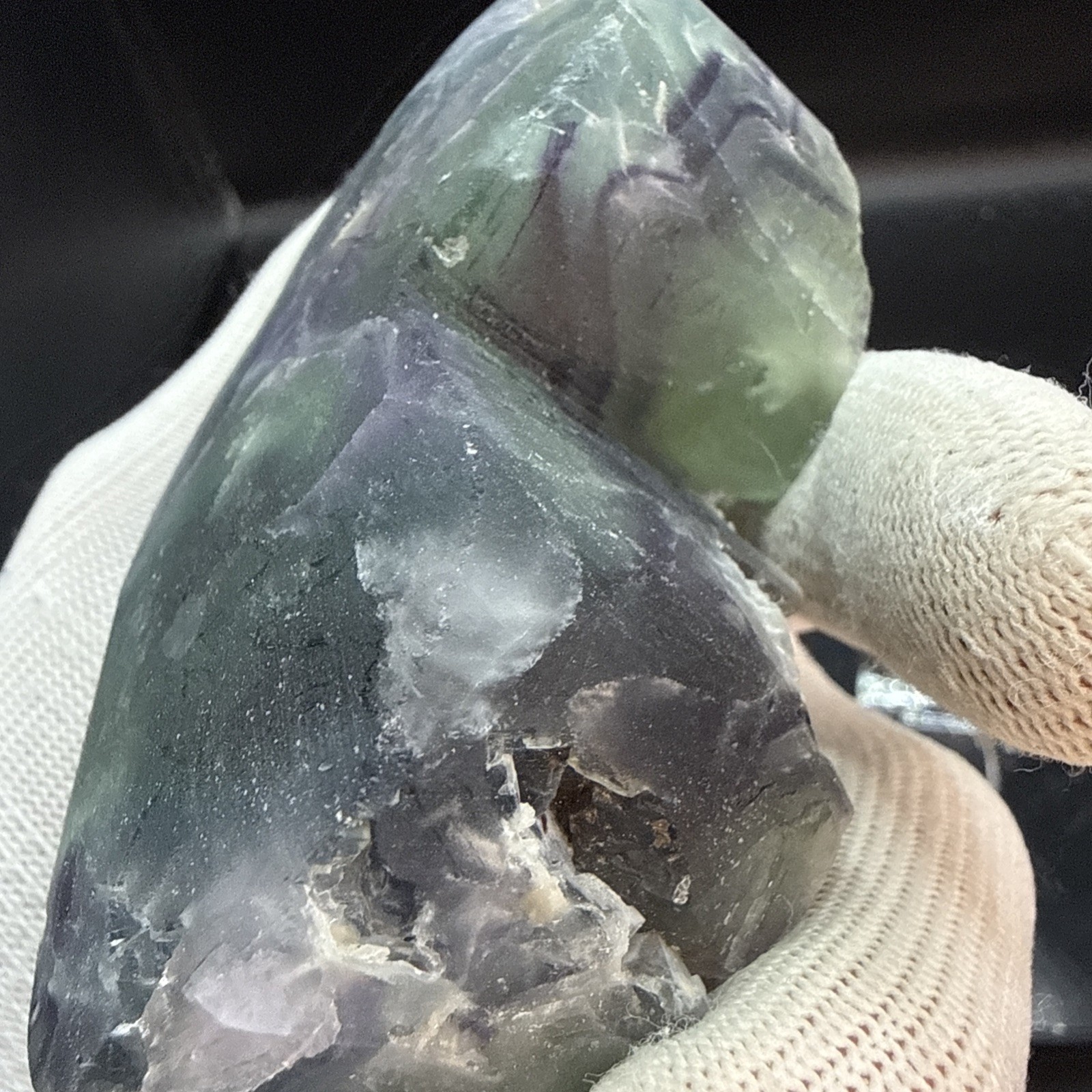 Multi-Colored Natural Faced Cubic Flourite Heart Specimen! Minerals, Crystals!