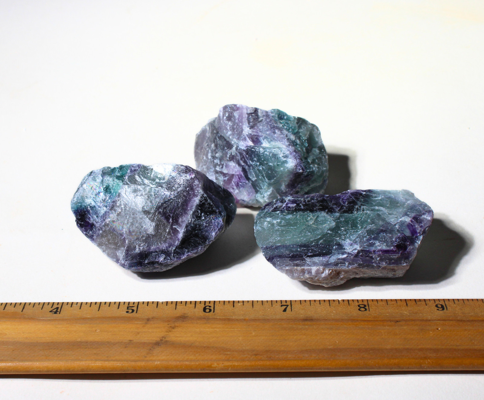 Rainbow Fluorite – Rough Rocks for Tumbling – Bulk Wholesale options