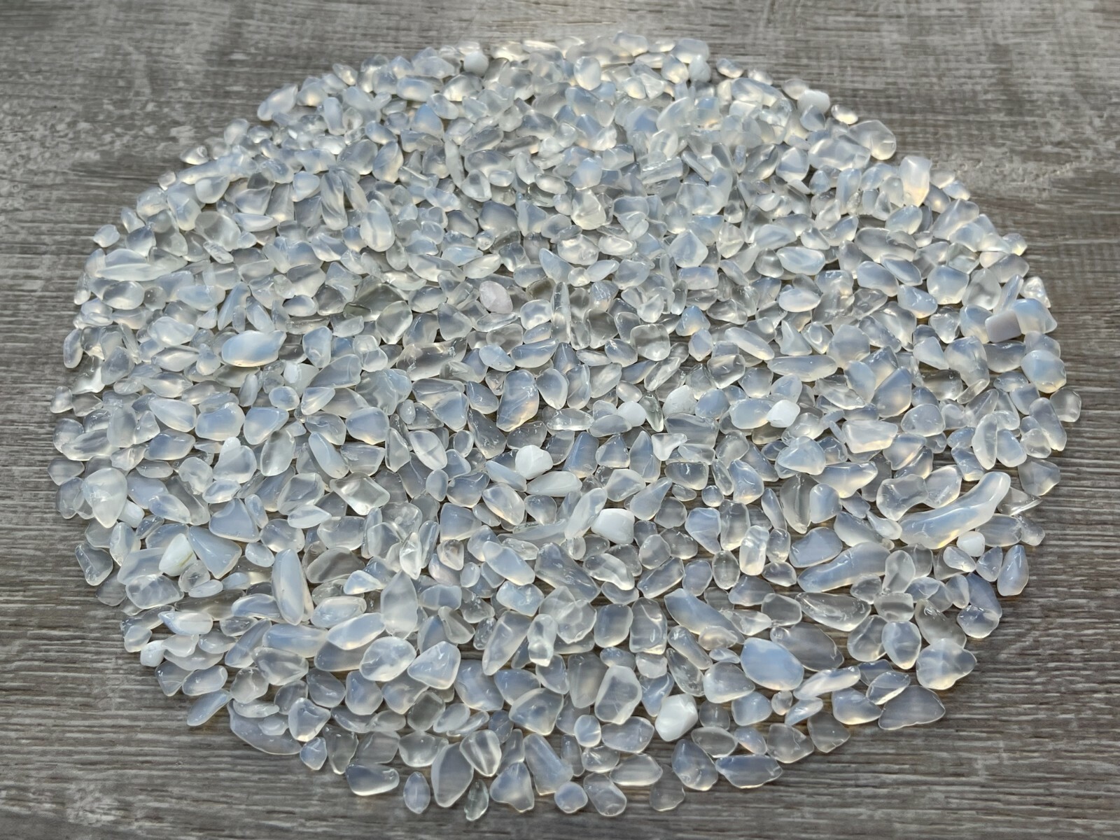 Opalite Semi Tumbled Gemstone Mini Chips 5 – 12 mm, Wholesale Bulk Lot