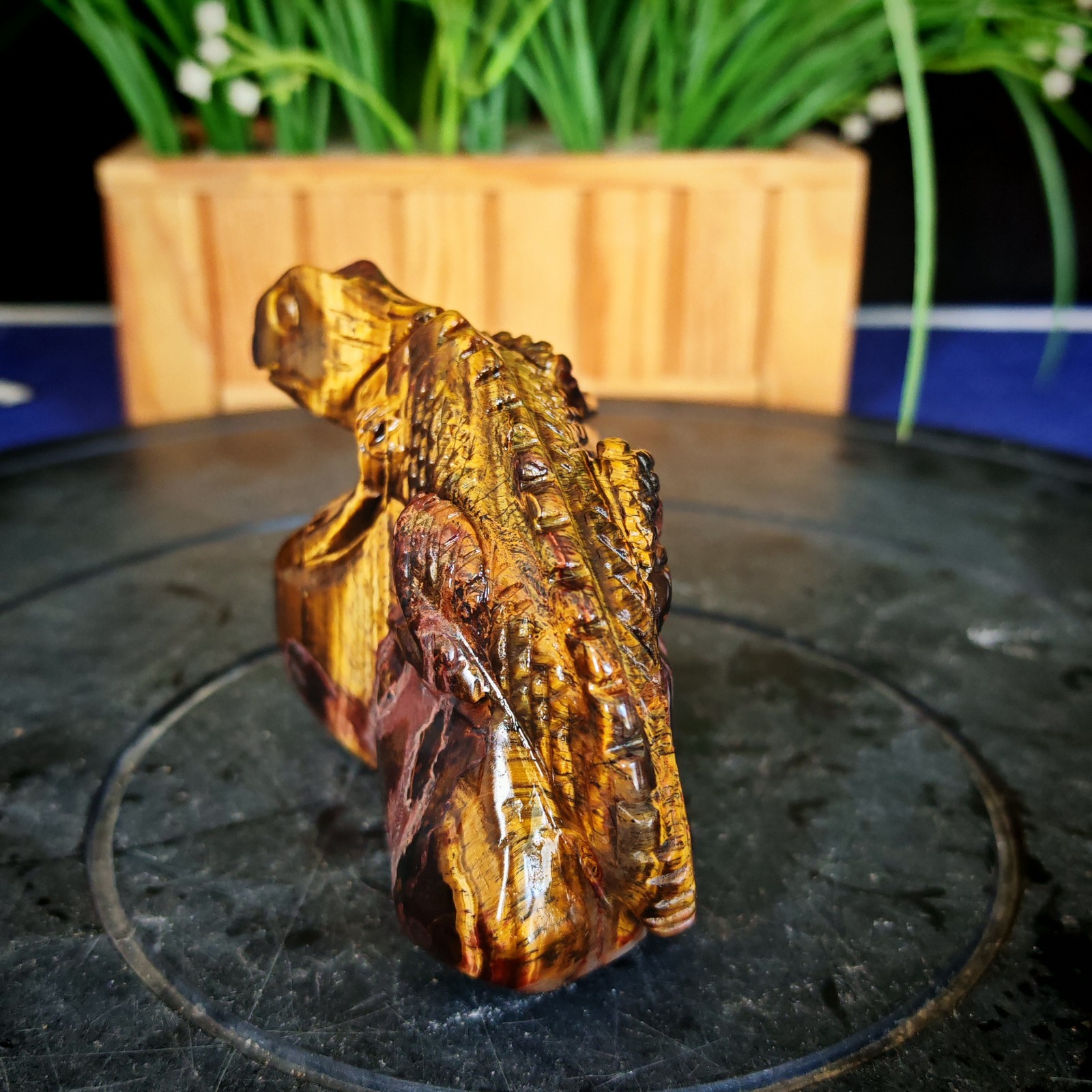 1.10LBTop natural crystal hand carved therapeutic artwork0.50kg