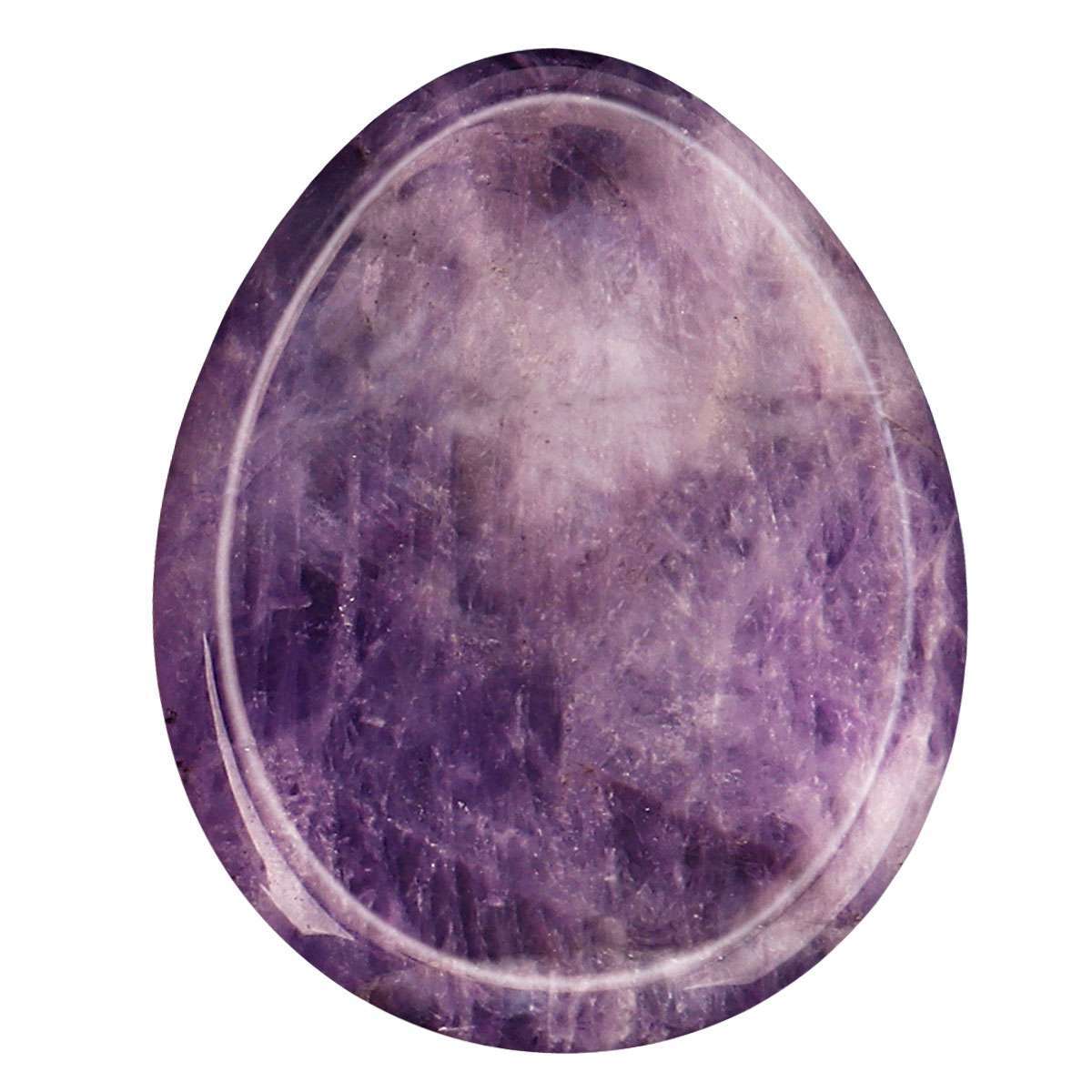1-3Pc Healing Crystal Oval Thumb Worry Stone Pocket Palm Chakra Reiki Meditation