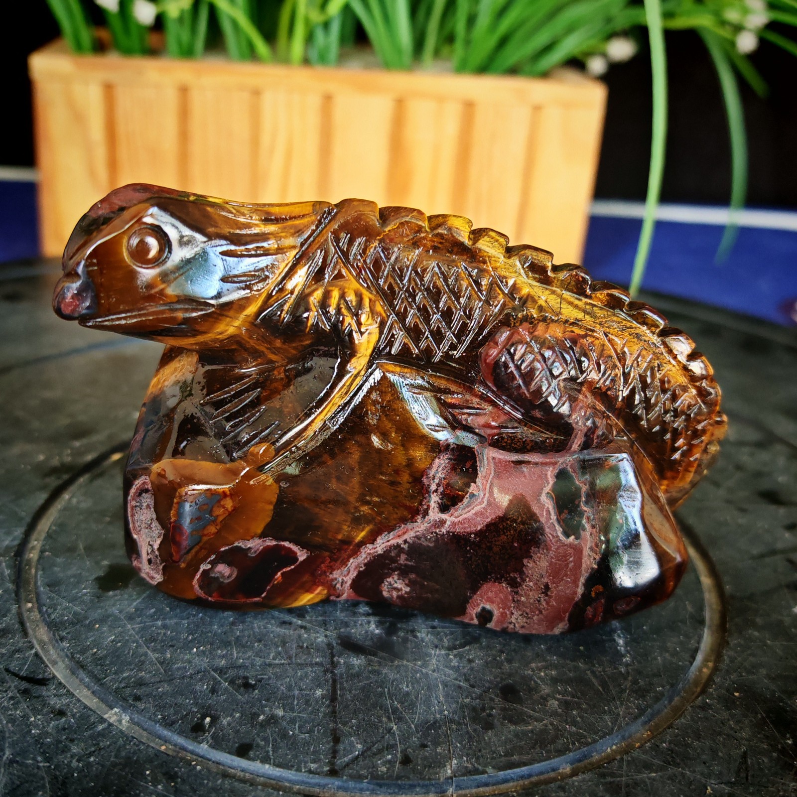 1.10LBTop natural crystal hand carved therapeutic artwork0.50kg