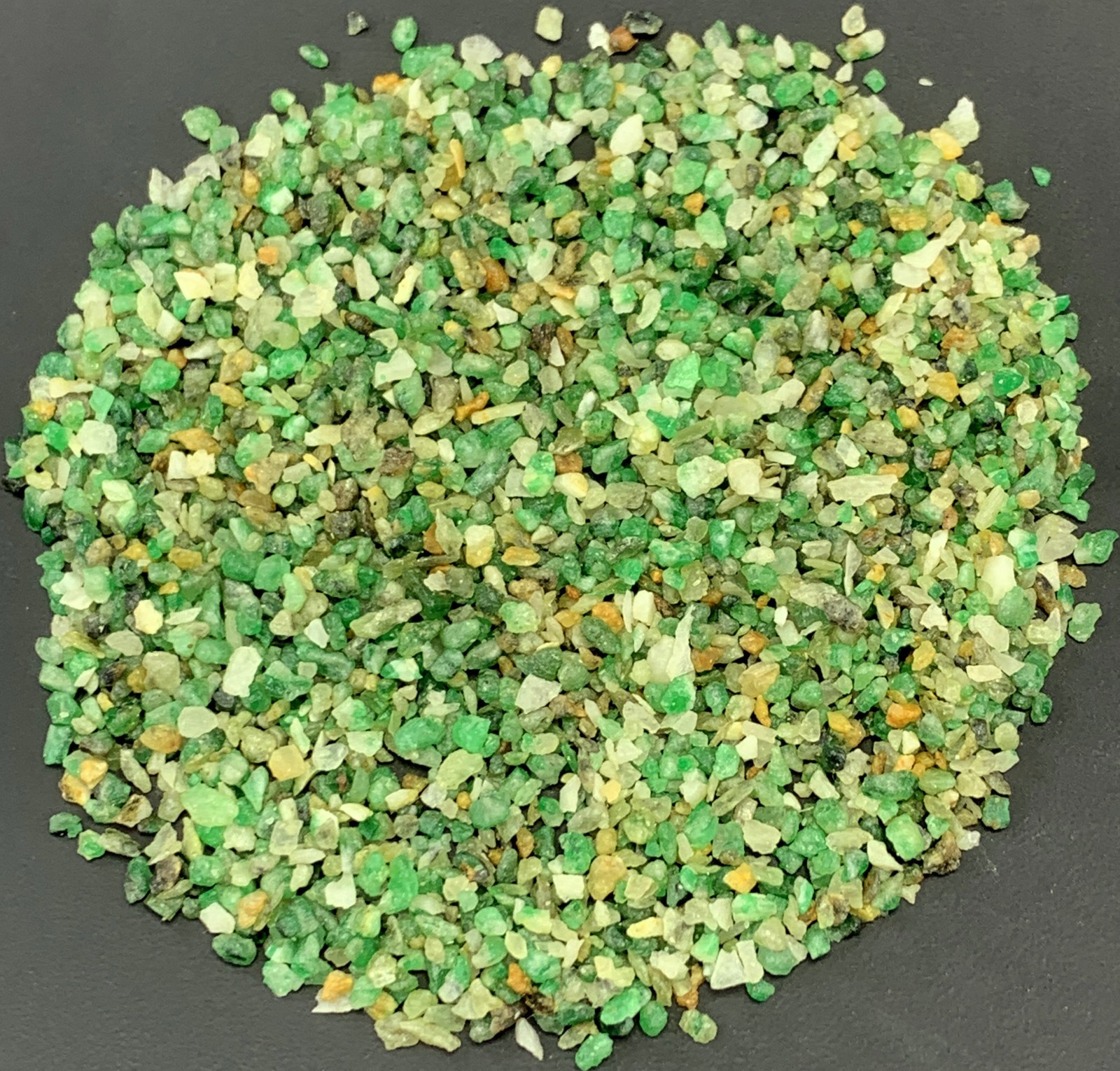 2 Grams Rough Green Emerald Crystals Lot From Swat Pakistan