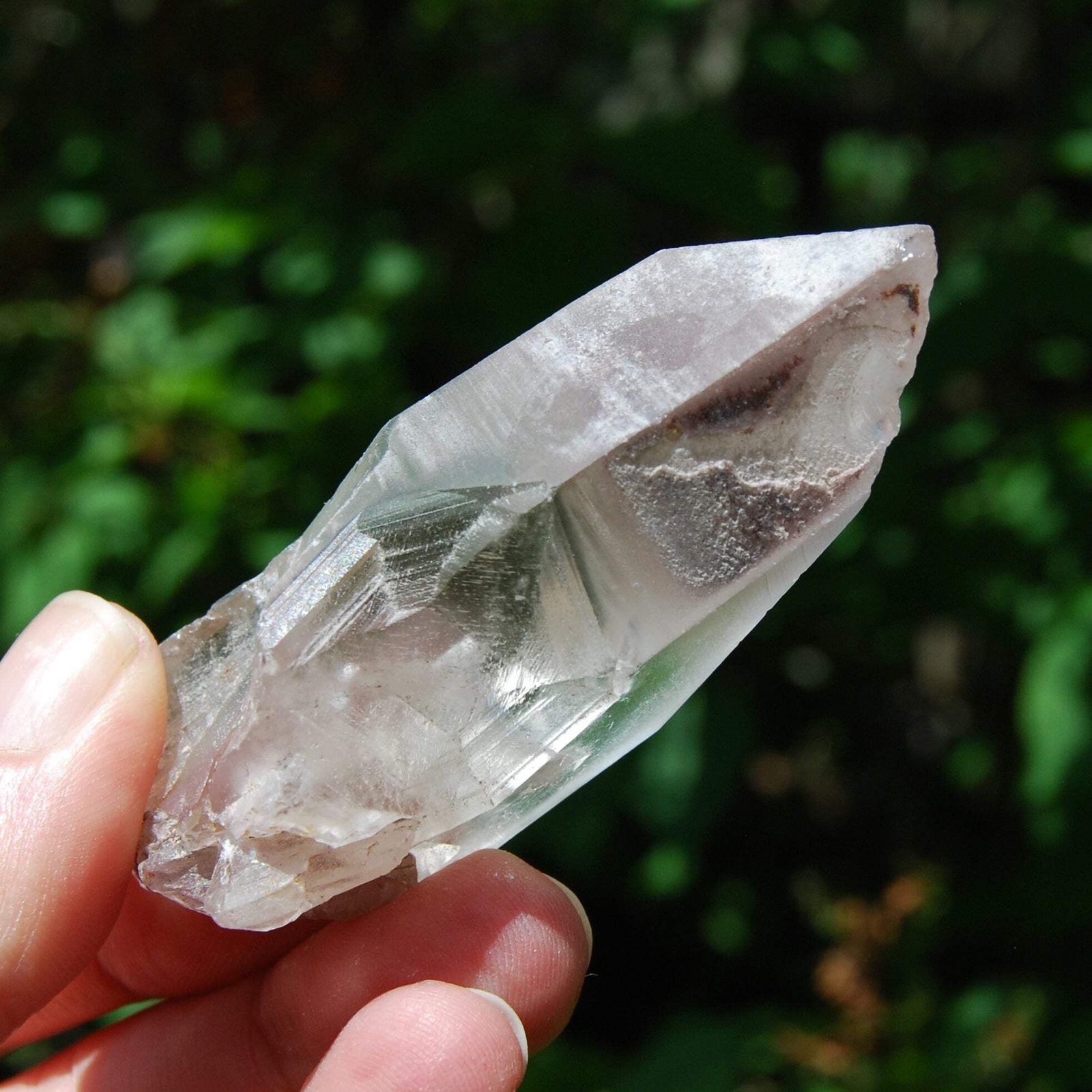 3in 73g Rare Pink Lithium Lemurian Quartz Crystal Starbrary, Brazil m1
