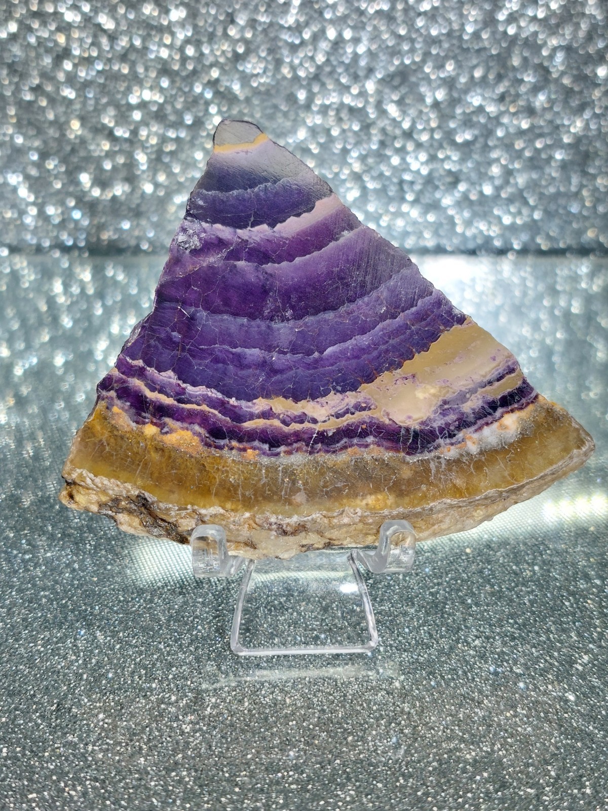 Fluorite Crystal Bundle Includes Buddah, Slab Necklace & Tumble | UV Reactive