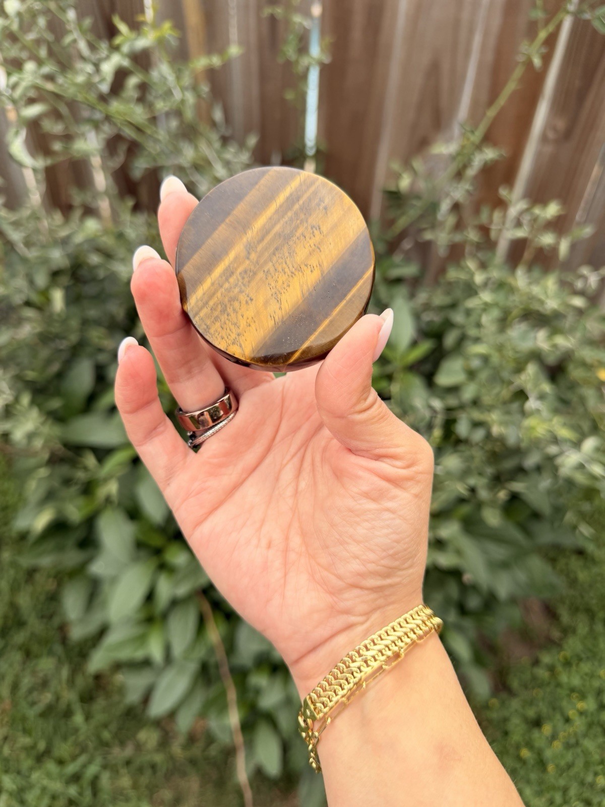 Tigers eye thunder cats coin with  free stand
