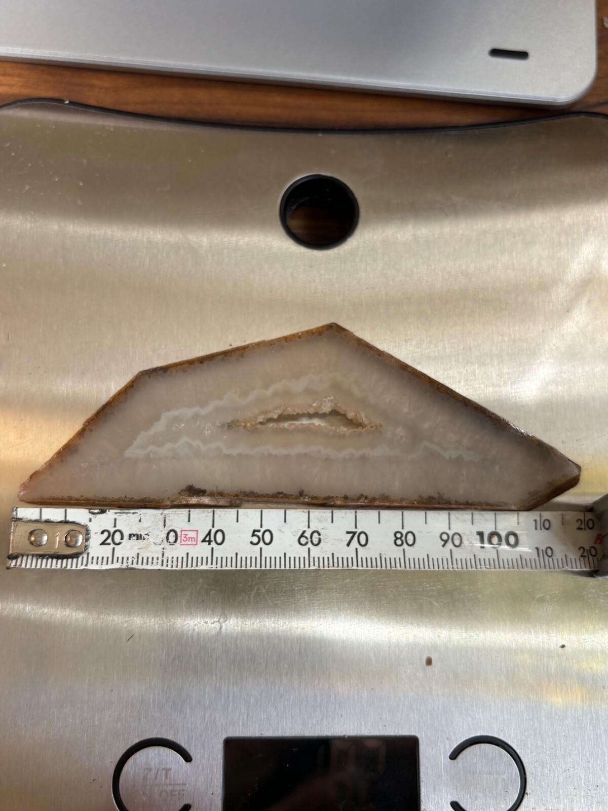 excellent large sized polyhedroid agate