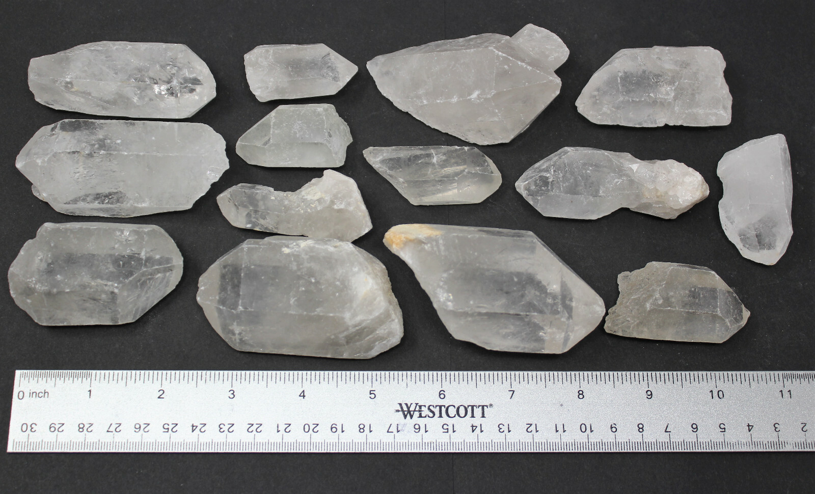 Wholesale CLEARANCE Bulk Lot 1 lb Rough Natural Quartz Crystal Points 16 oz