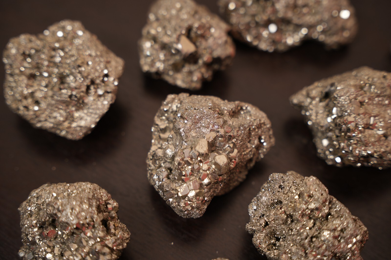 1 Piece – Premium Peru Pyrite Cluster – 300-400gm – Positivity, Money, Healing