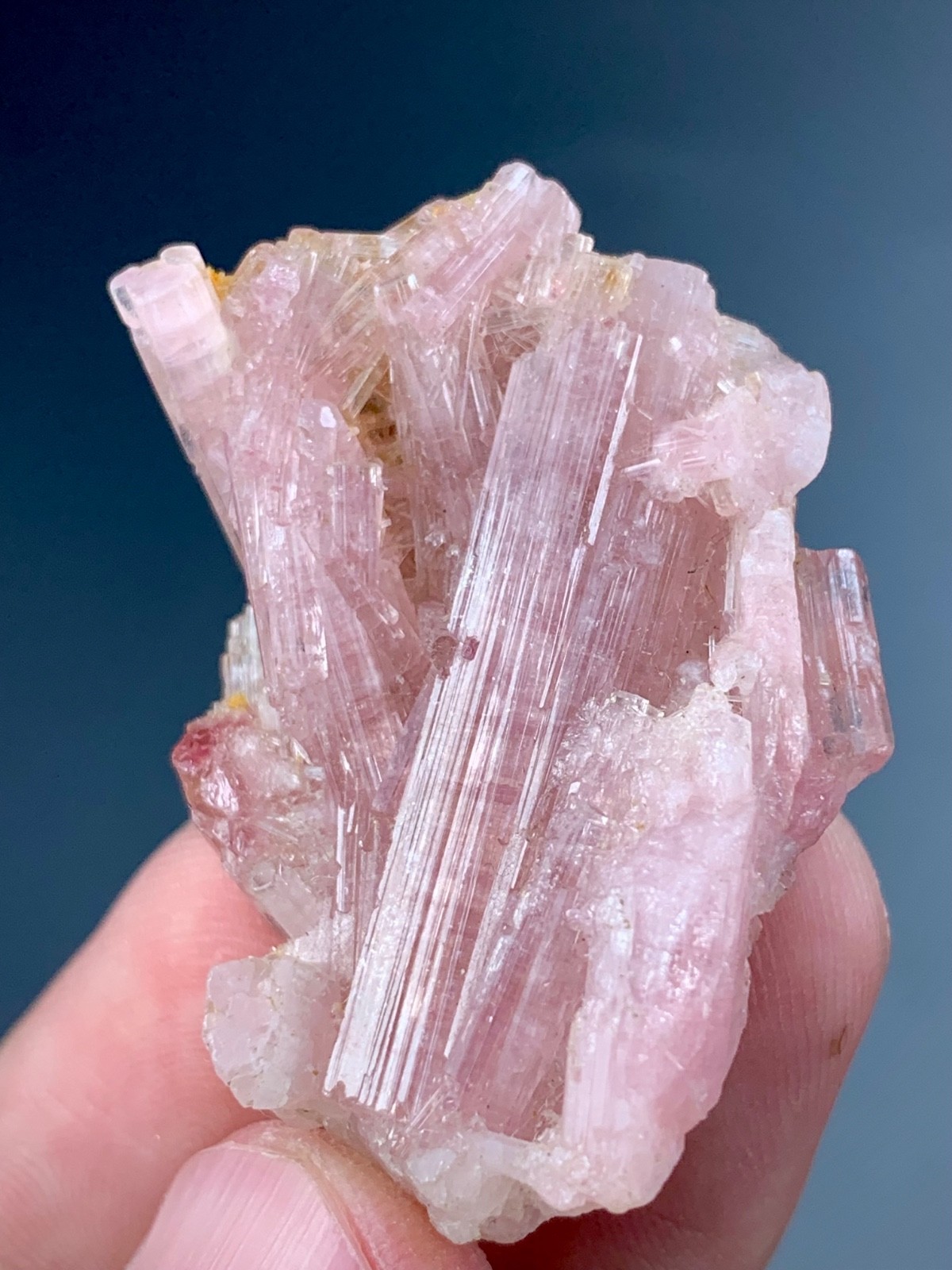 Natural Aesthetic Pink Tourmaline Bunch From Afghanistan (16 Grams)