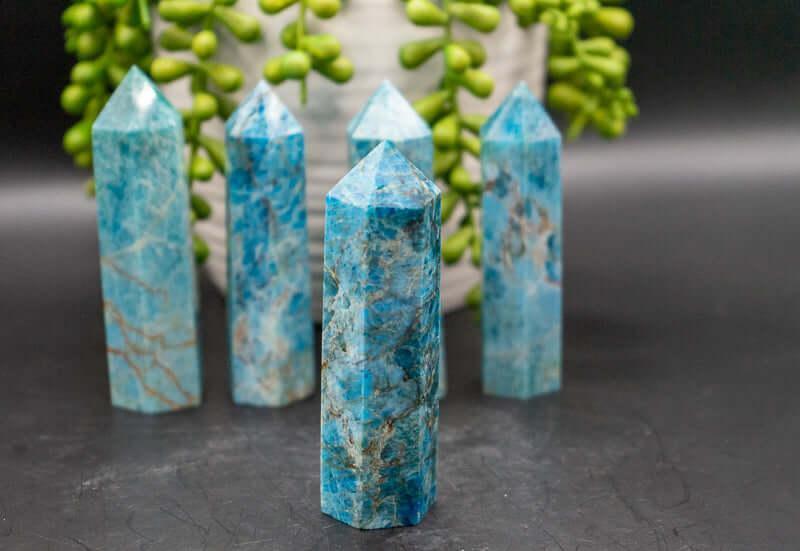 Blue Apatite Tower