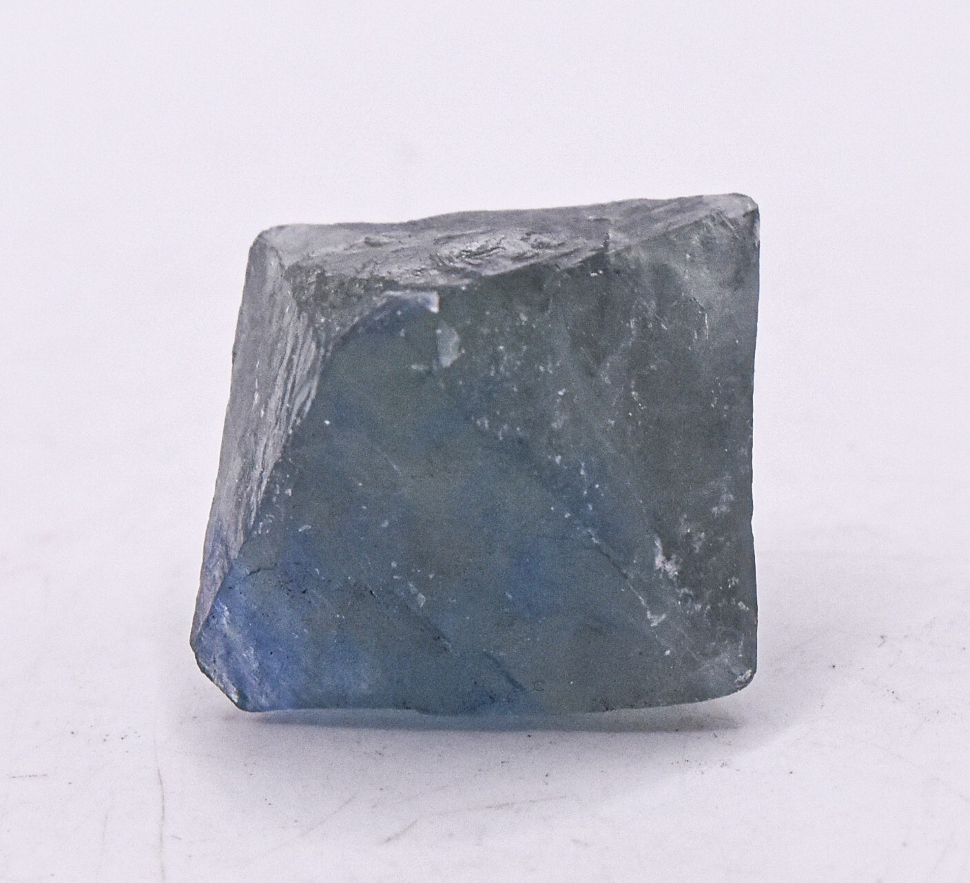 23mm Fluorite Octahedron Cubic Rough Natural Gemstone Crystal Mineral Raw China