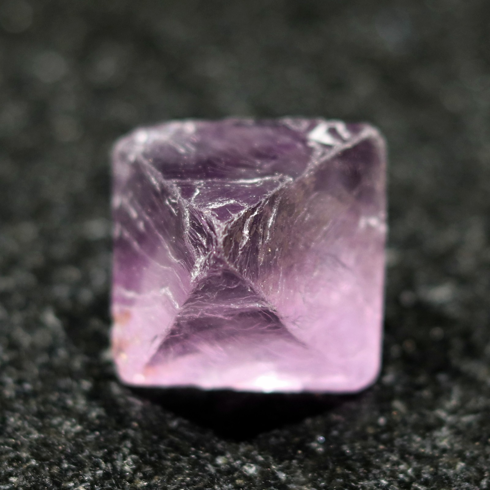 Fluorescent Mineral Specimen: Fluorite Octahedron (FLU63)