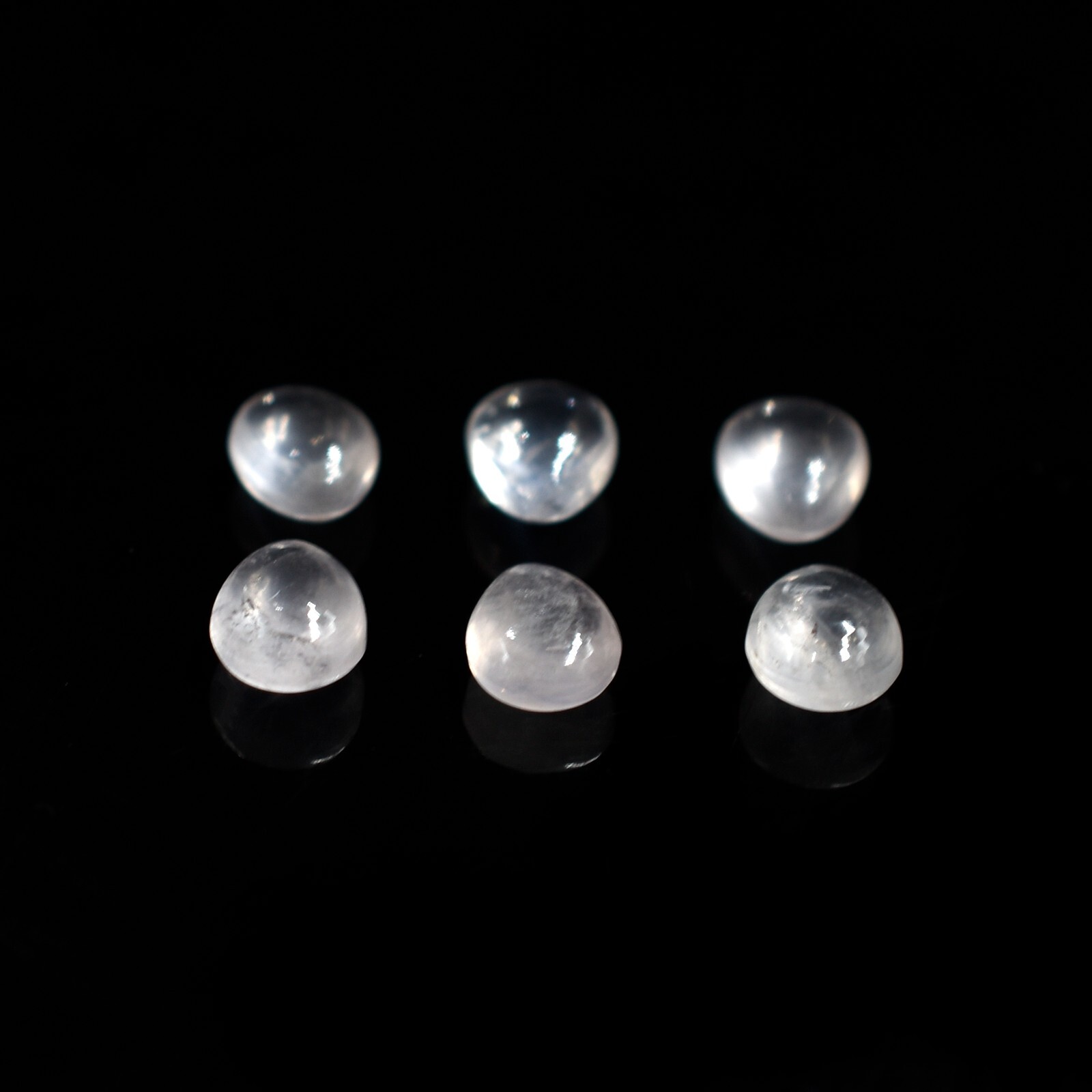Natural Rose Quartz Loose Gemstone Plain Smooth Cabochon Wholesale Lots Stone
