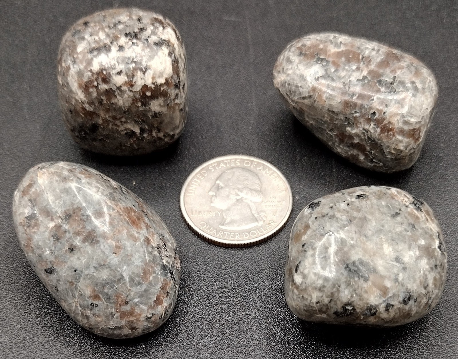 Yooperlite Tumbled Stones UV Reactive Glow Sodalite Choose Lot Size