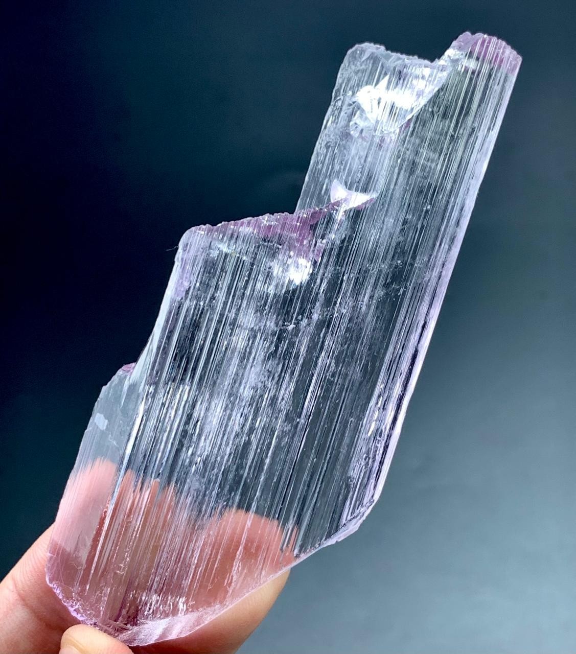 295 Carat Natural Pink kunzite Crystal Specimen From Afghanistan