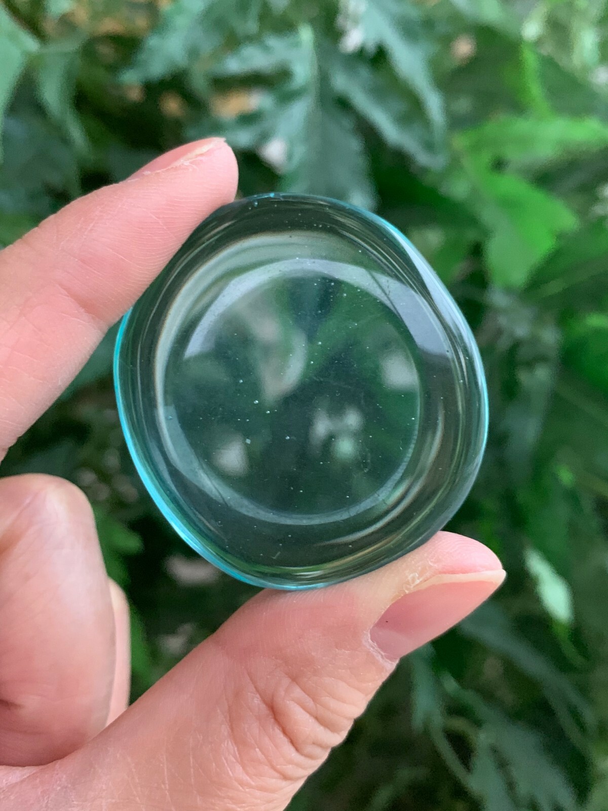 Aqua Blue Obsidian Smooth Stones, 1.5″-2″ Polished Aqua Blue, Wholesale Bulk Lot