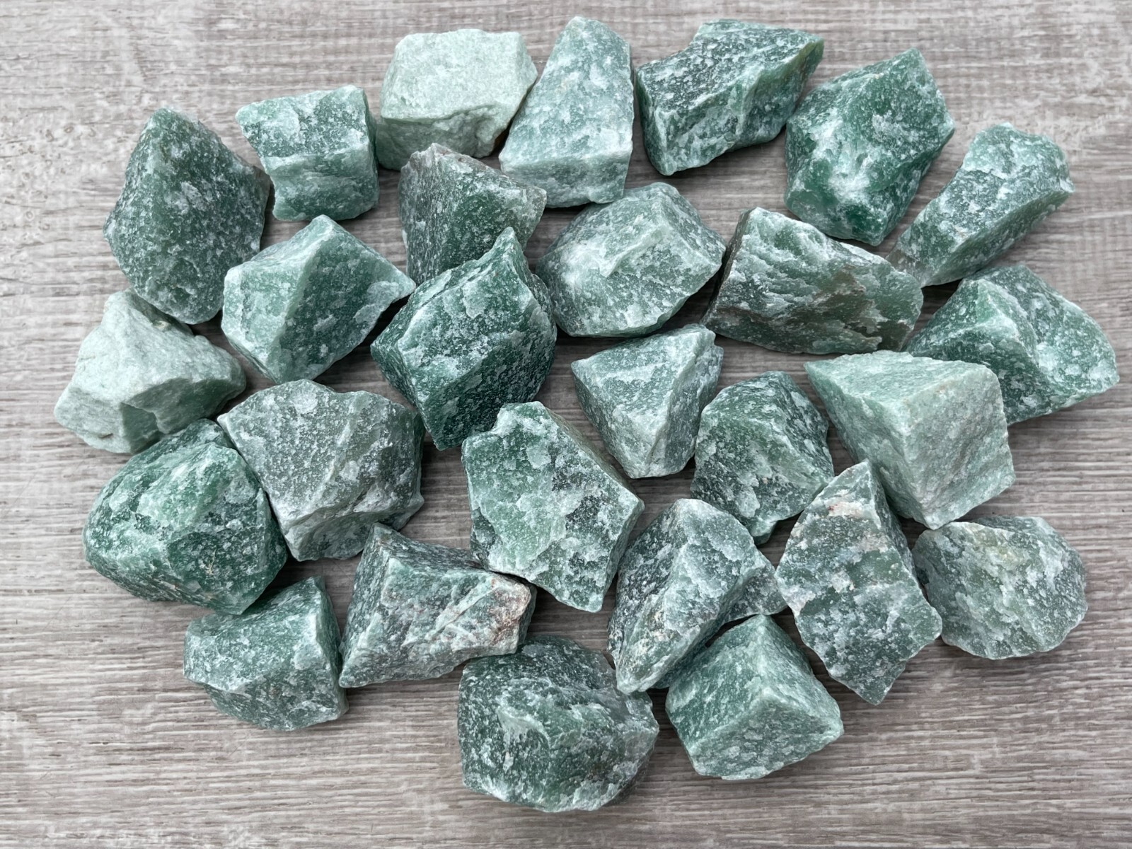 Green Aventurine Raw Natural Stone, 1 – 2″ Rough Green Aventurine,Wholesale Bulk