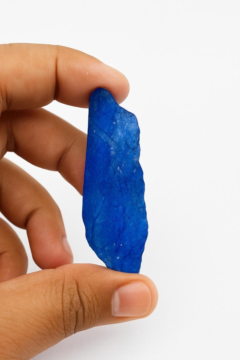 Natural Blue Sapphire Rough Gemstone 50-100 Carat | Raw Uncut Corundum Loose Gem