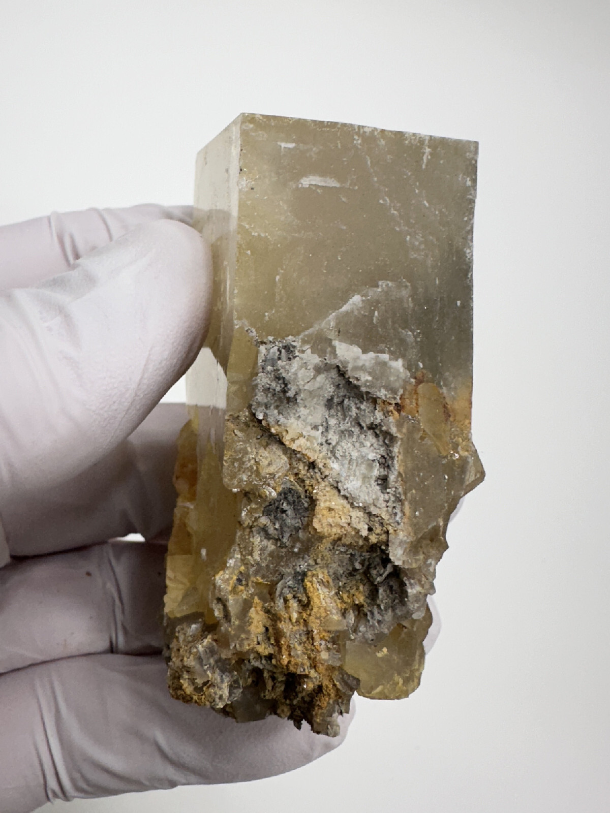 New Find__Large Very Rare Phantom Barite Crystal Specimen___Linwood Mine, Iowa