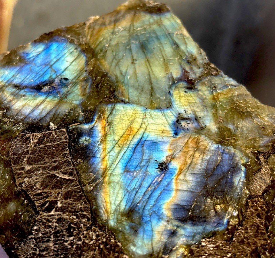 Labradorite Polished Face Madagascar 843 grams