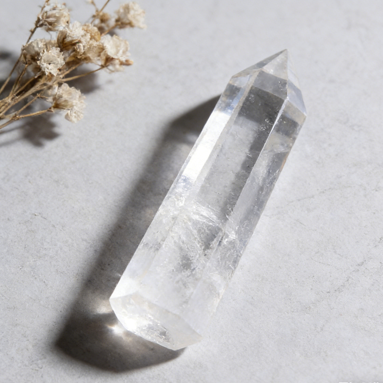 Natural Clear quartz Tower|Clear Crystal Point Tower Obelisk Wand Healing Gifts