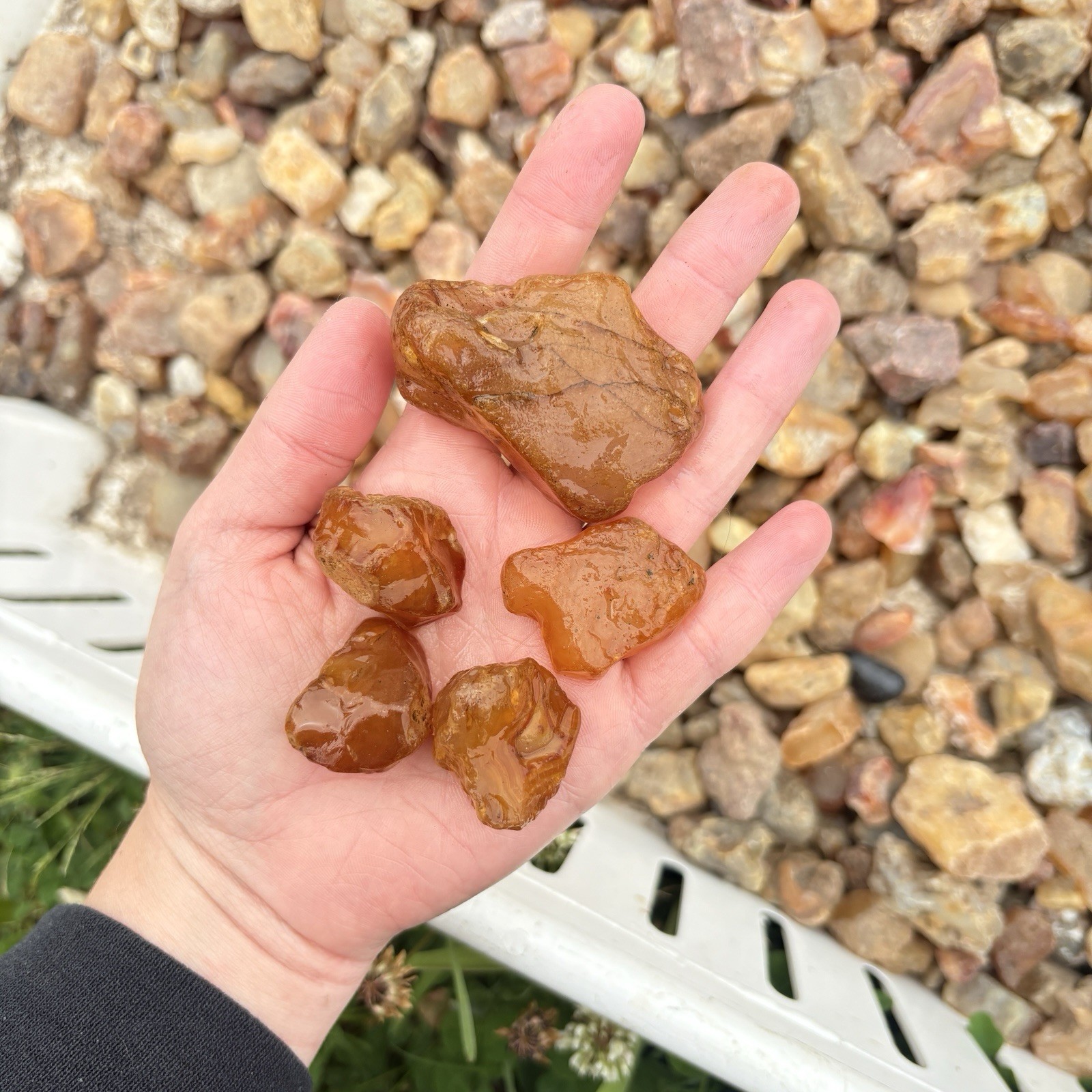 Raw Carnelian Agate Stones – Natural Unpolished Orange Chalcedony Crystals Lot