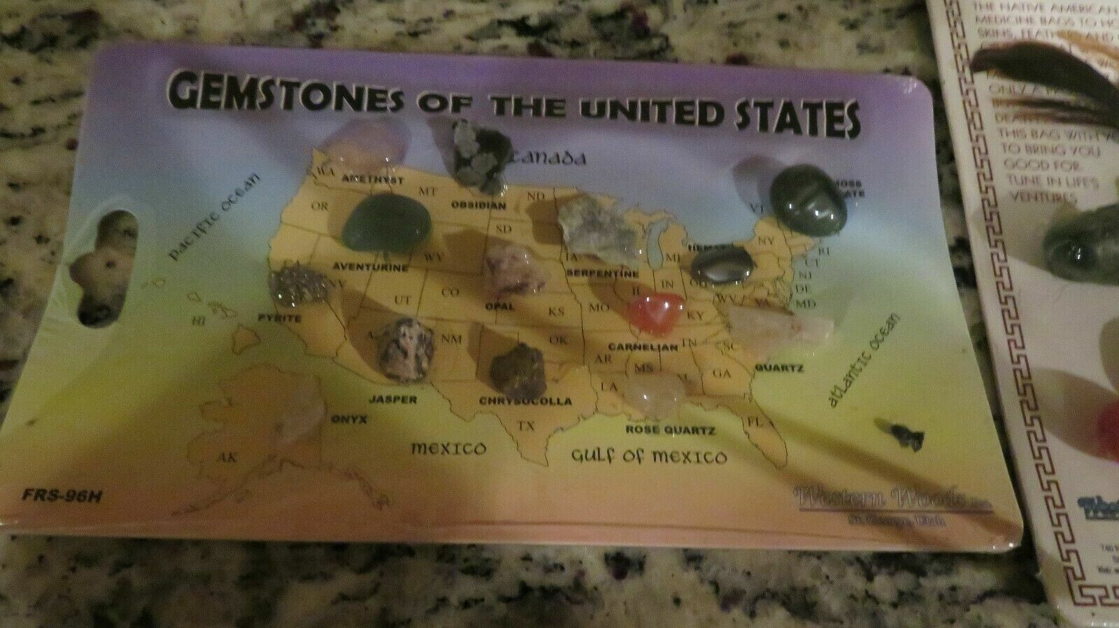 NEW SETS LOT UNITED STATES & MEDICINE BAG GEMSTONES GEMSTONE ROCKS STONE CRYSTAL