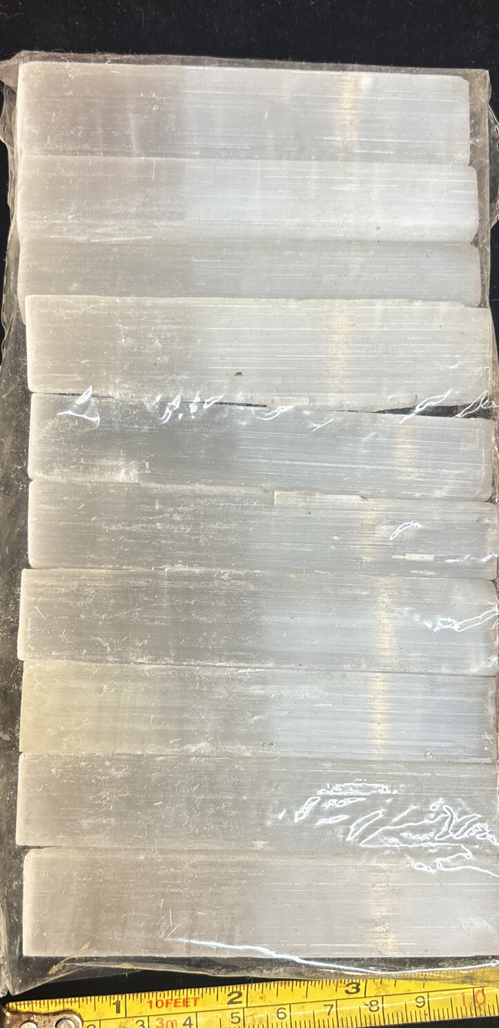 4 inch selenite wands 10 pieces