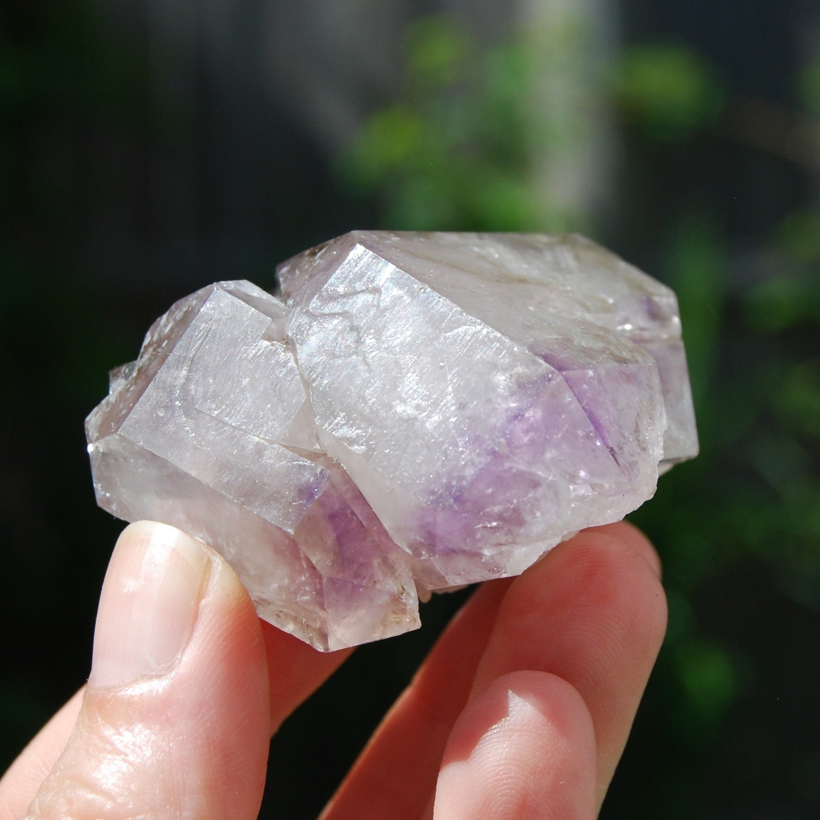 3in 152g DT ET Elestial Window Amethyst Quartz Crystal Cathedral, Mali wa8