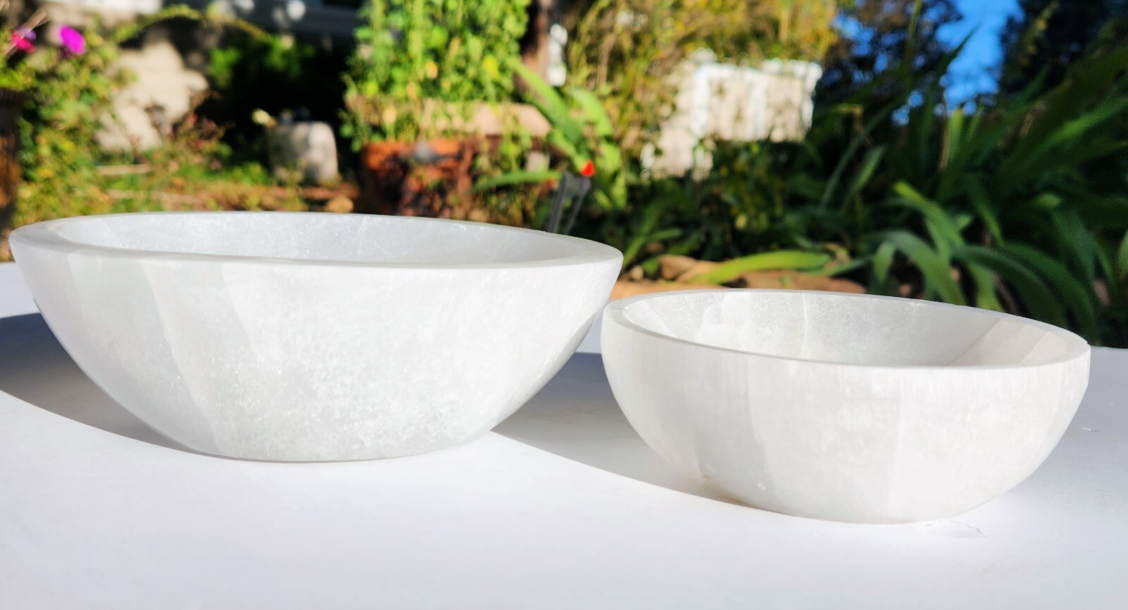 Large selenite bowl 1.5 lbs
