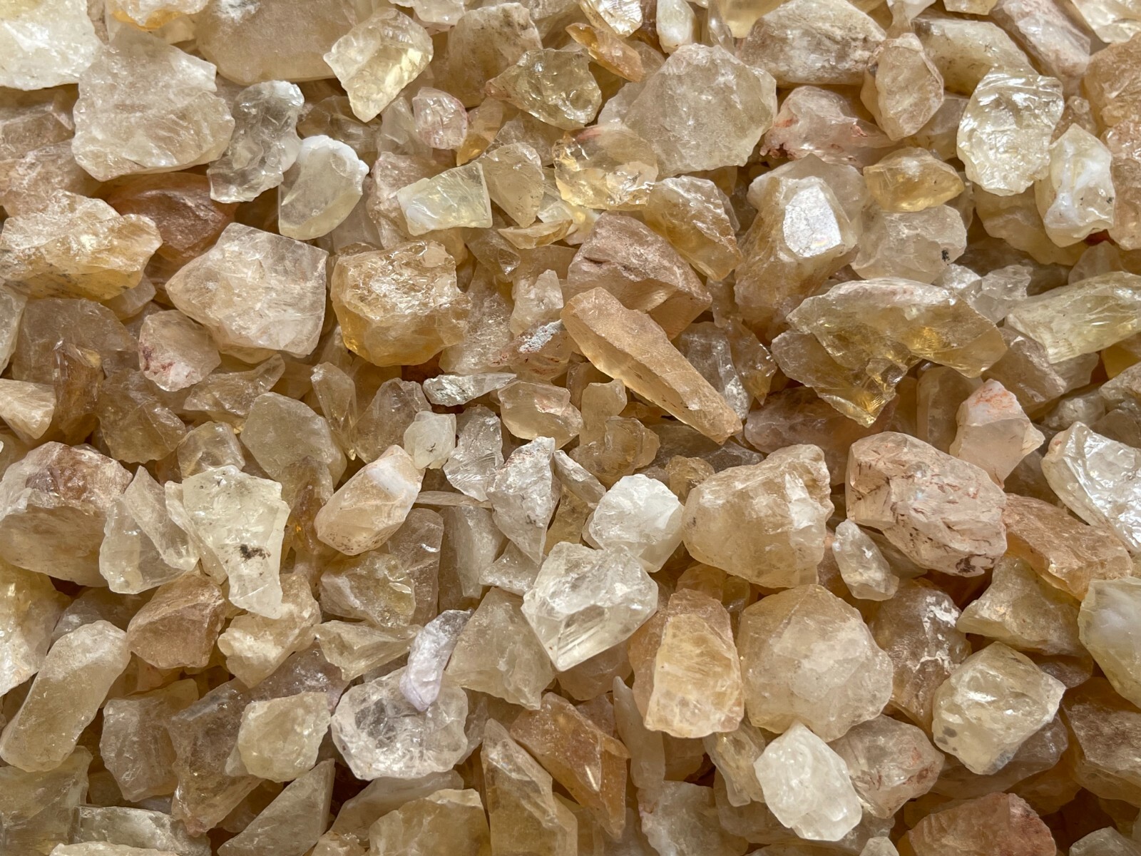 Citrine Small Raw Stone, 0.5″ – 1″ Rough Citrine Chunks, Raw Citrine Gravel