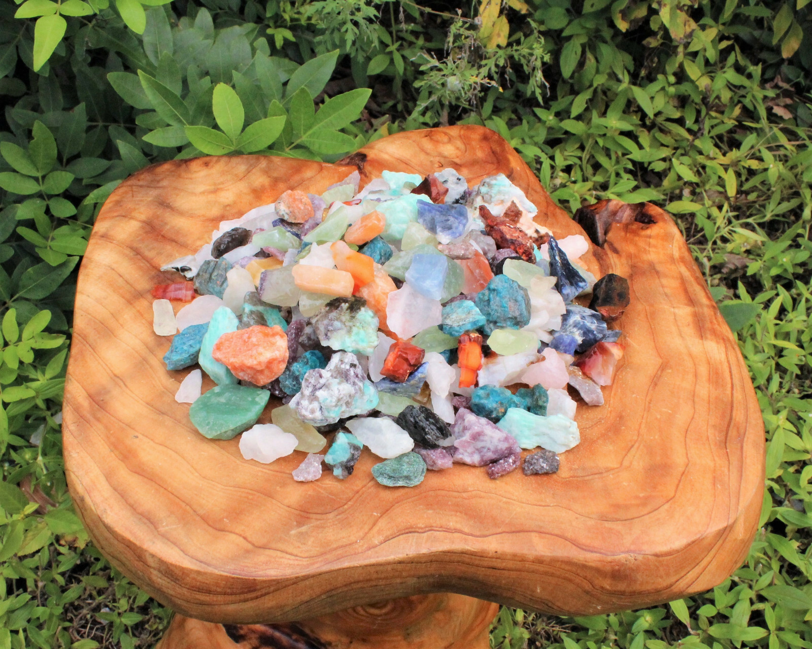 Rough Assorted Chips Wholesale Bulk Lots (Natural Raw Crafters Gemstone Mix)