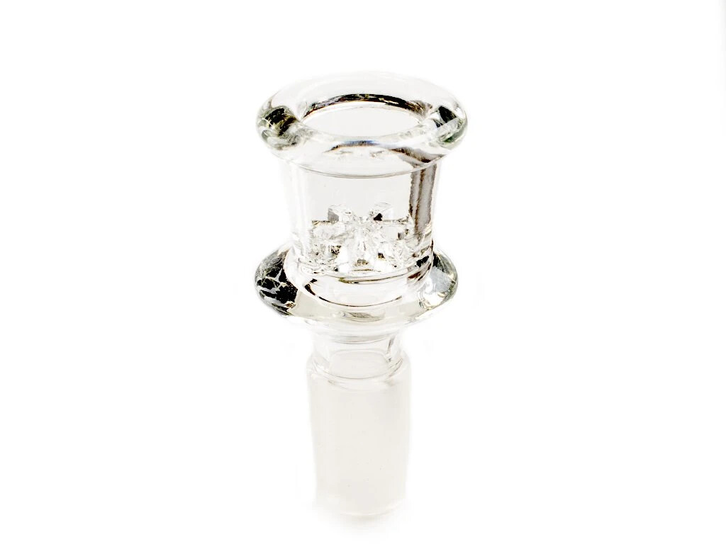 14mm Male Star Screen Bowl Thick Glass Bowl with cosmetic defect – reduce price