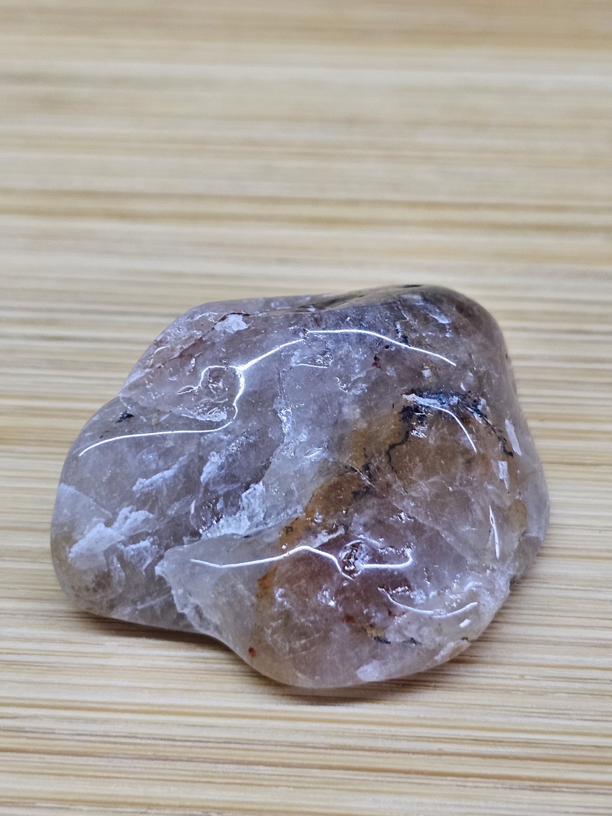 Fire Quartz – Tumbled and Polished – Healing Stone