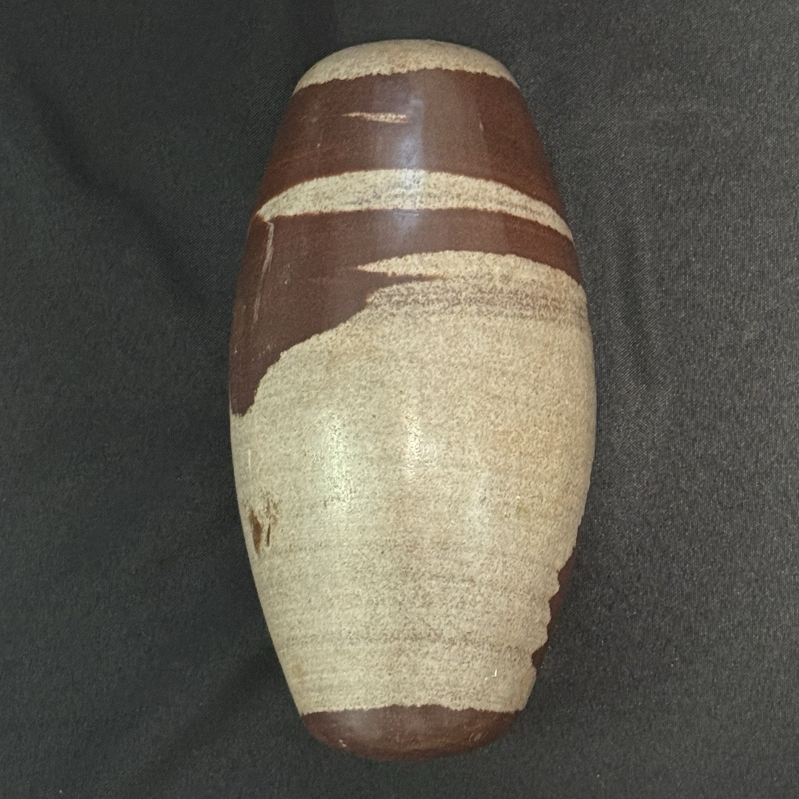 Big 9 Inch Shiva Lingam Natural stone from Narmada River in India SL25C9.7