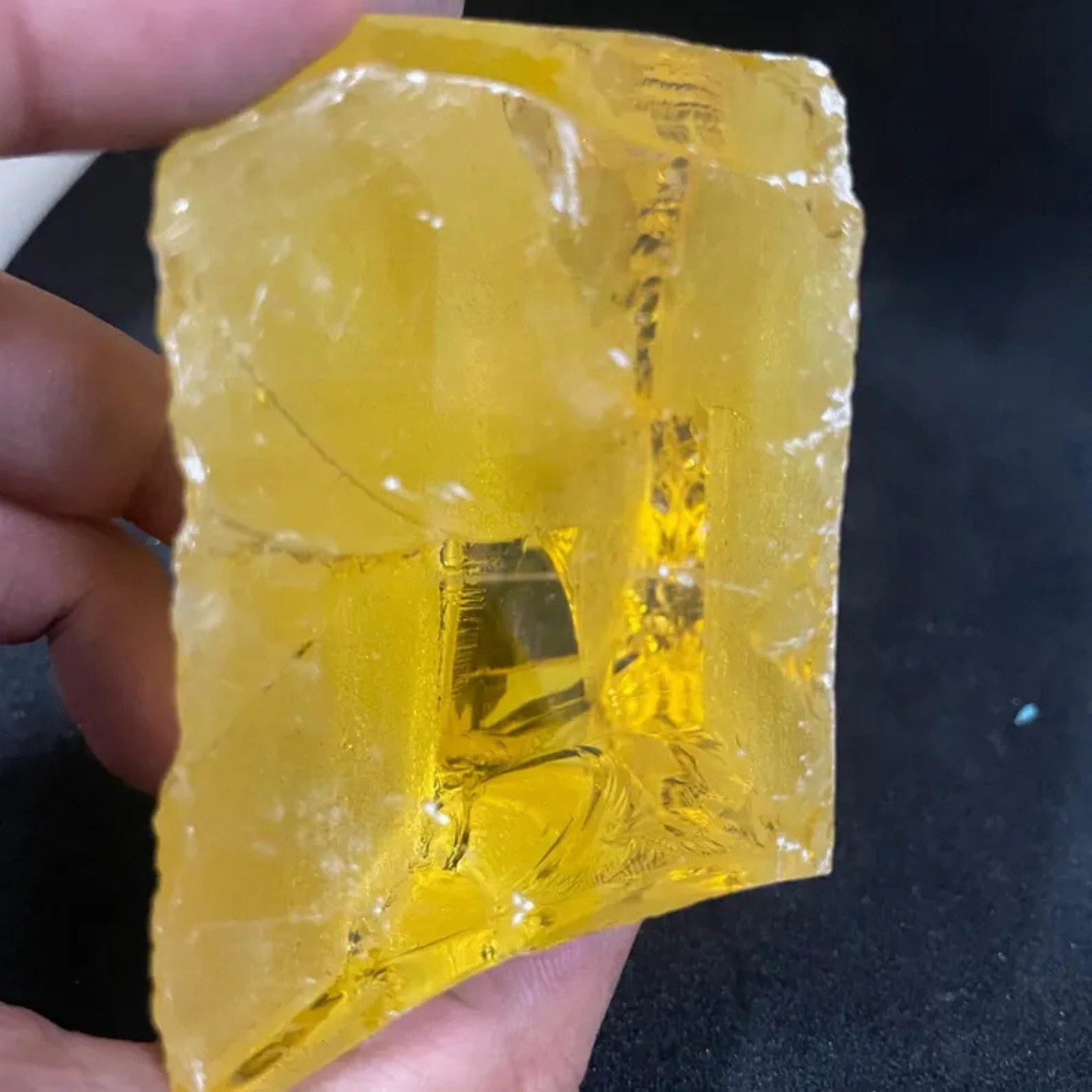 Natural Yellow Sapphire Rough Gemstone 210-310CT Raw Crystal Healing Stone