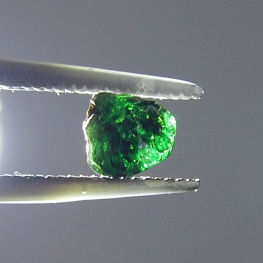 1ct Green to Red Usambara Chrome Tourmaline Natural Mined Unheated Facet Rough